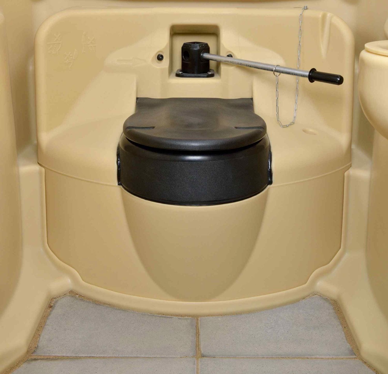 lever position after discharge