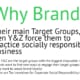 Their main Target Groupds, Gen Y & Z force them to practice socially responsible business - Gen Y &Z are the target groups with the biggest disposable income - Brands want to find new ways to engage their target groups - They want to create brand loyalty - There are Tax Incentives for Corporate Social Responsibility, CSR.